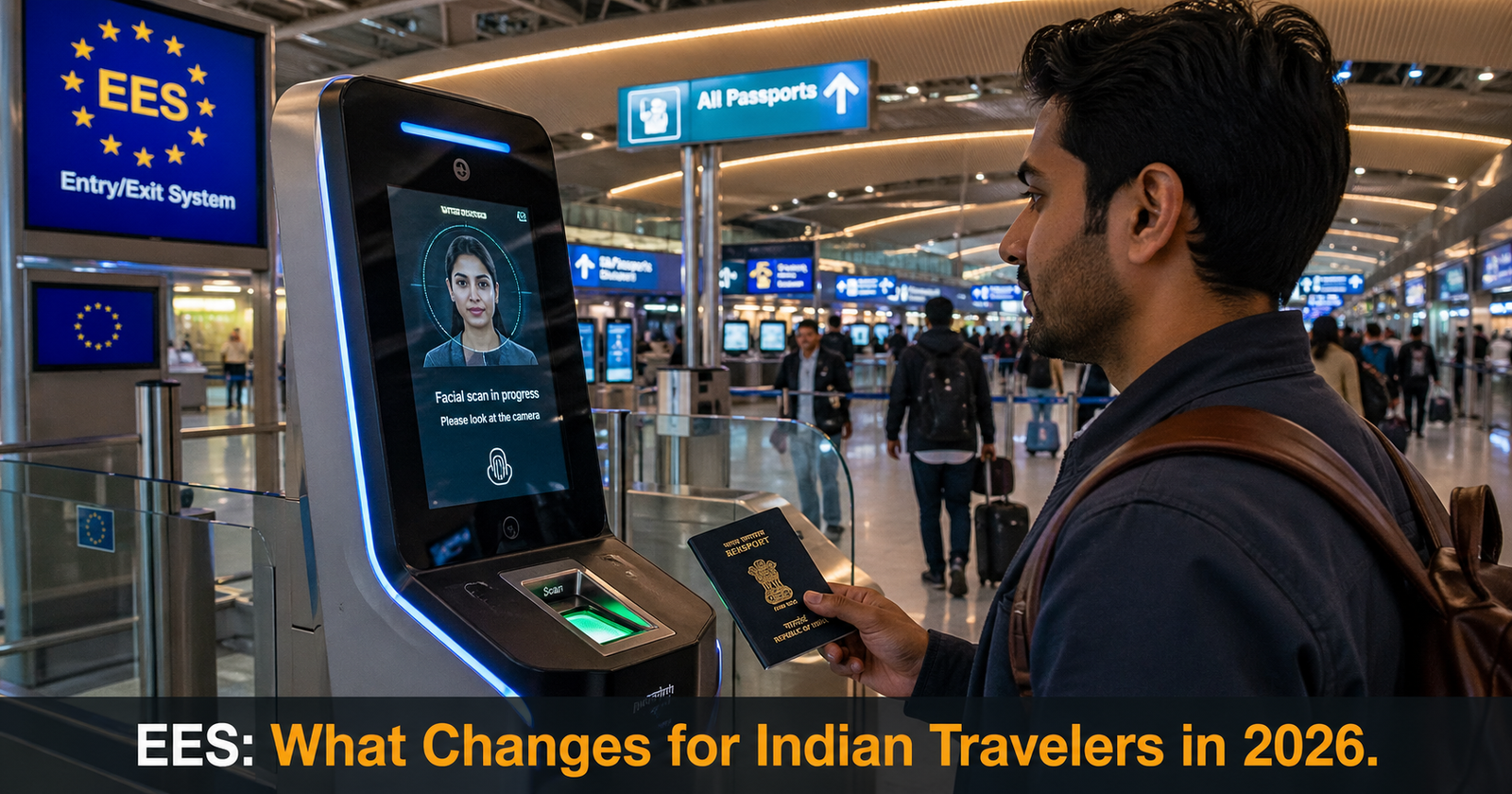 EU Entry Exit System EES: Schengen Guide for Indians 2026