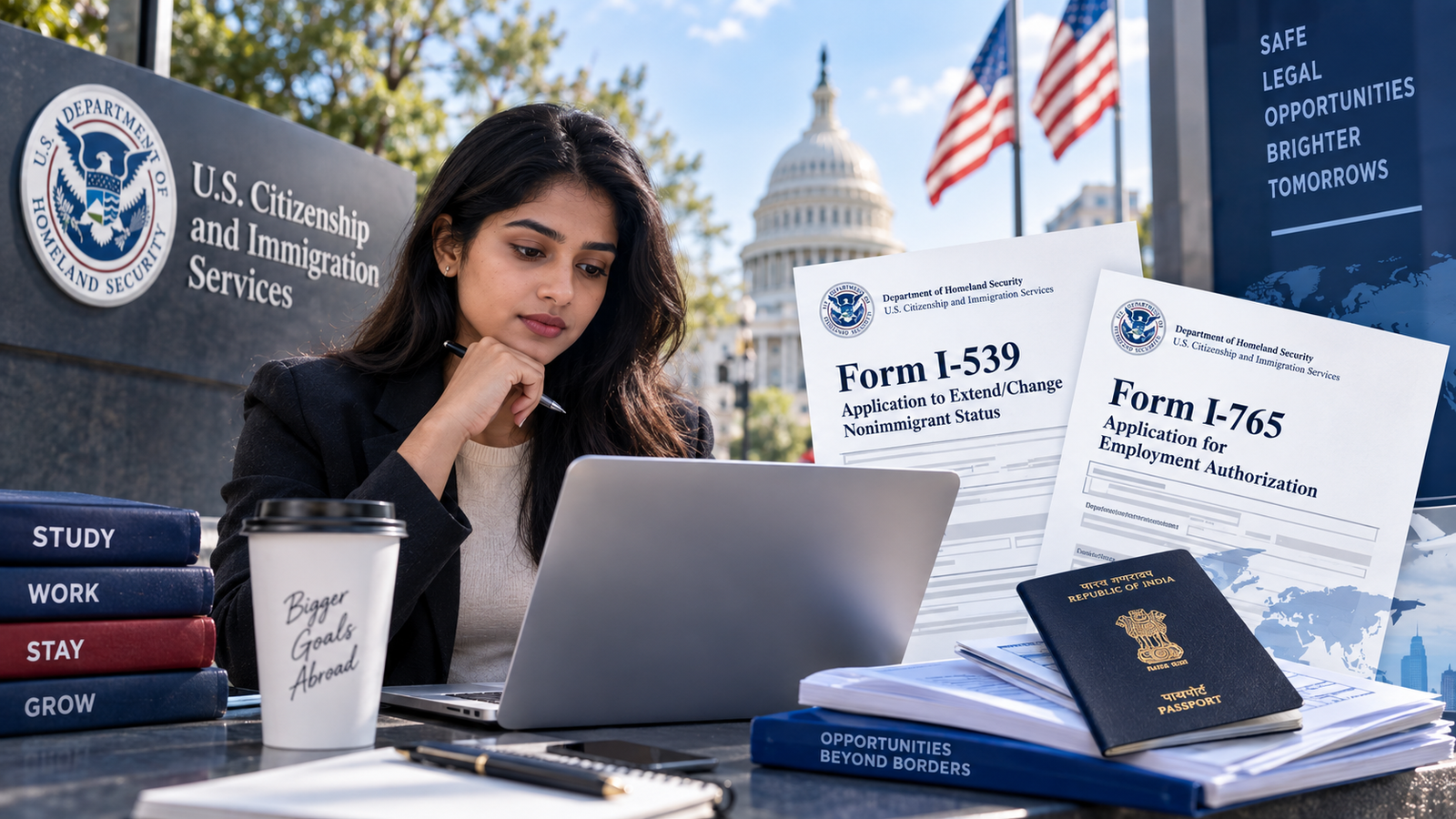 USCIS Forms I-539 and I-765 Updated September 15, 2026: What Indian Applicants Need to Know
